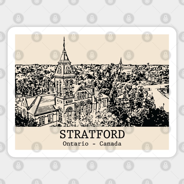 Stratford - Ontario Magnet by Lakeric